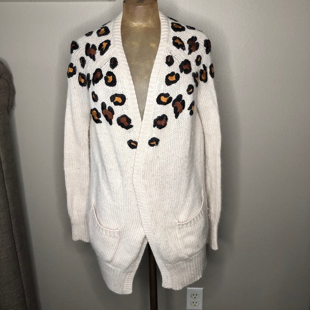 Leopard cardigan